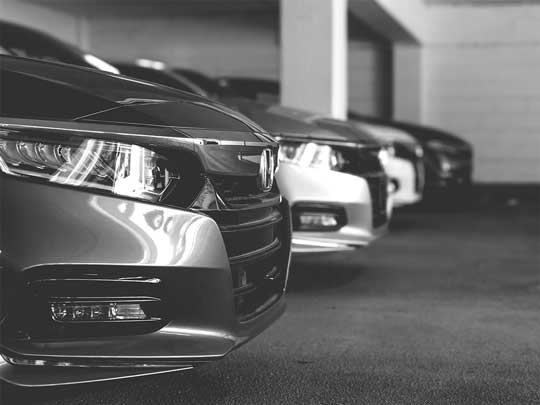 A lineup of Sedans